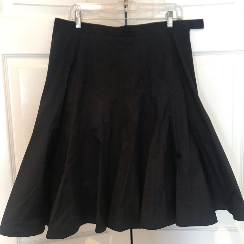 Marc by Marc Jacobs fit and flare black skirt